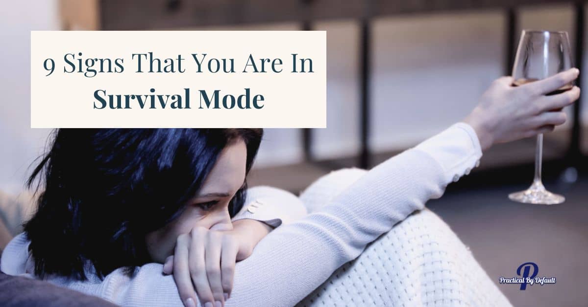 9 Signs You Are In Survival Mode