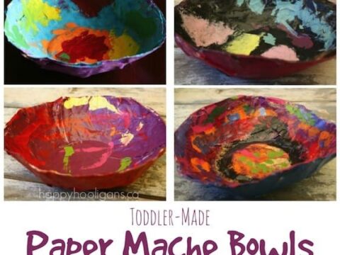 paper mache bowls