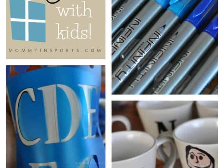 mugs and sharpies