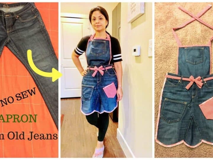 no sew apron