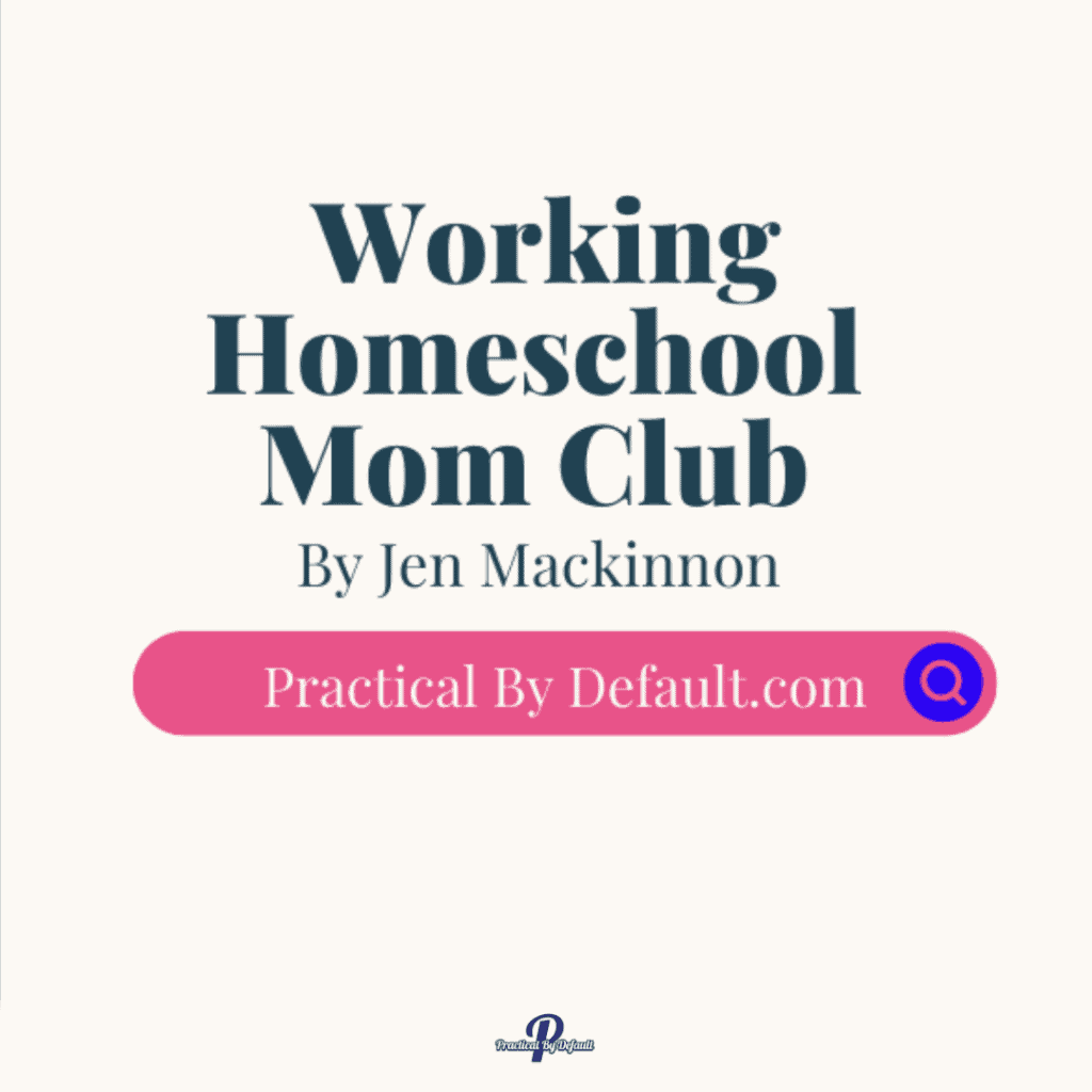 Facebook Group Working Homeschool Mom Club