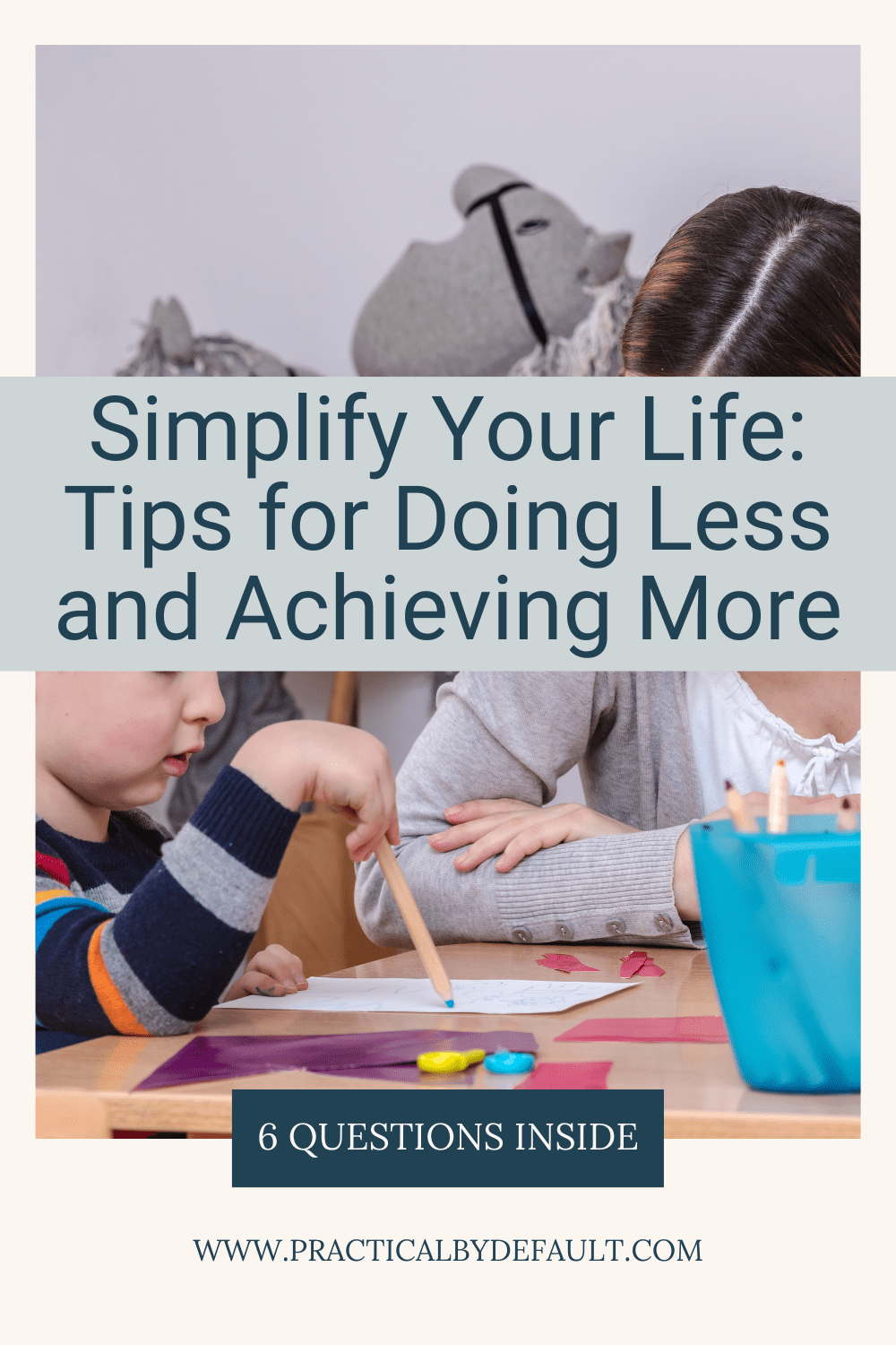 Doing Too Much: How to Simplify Your Work Homeschooling Life