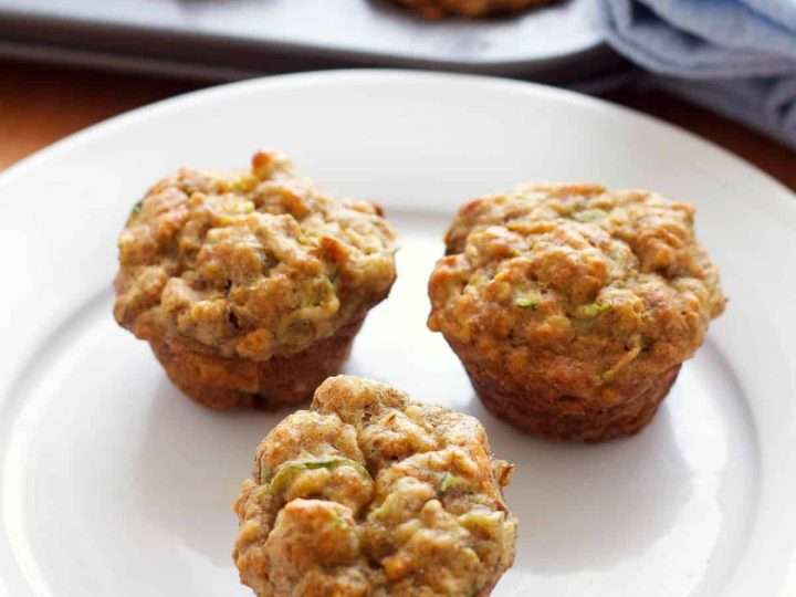 muffins on a plate