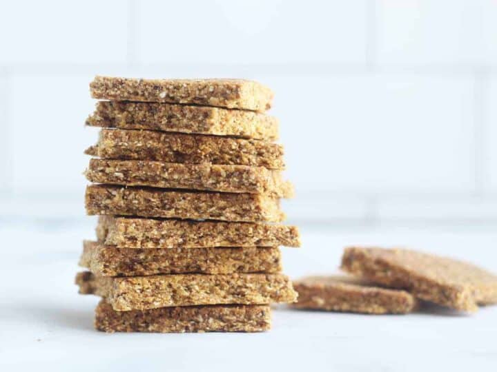 stack of homemade bars